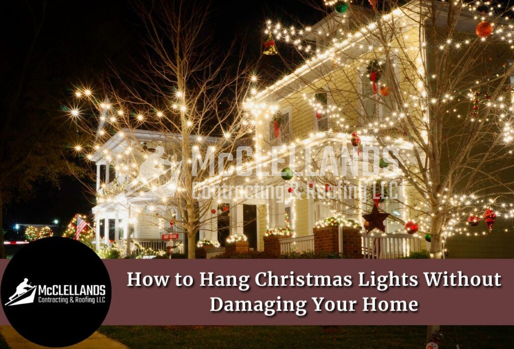 Hang Christmas Lights