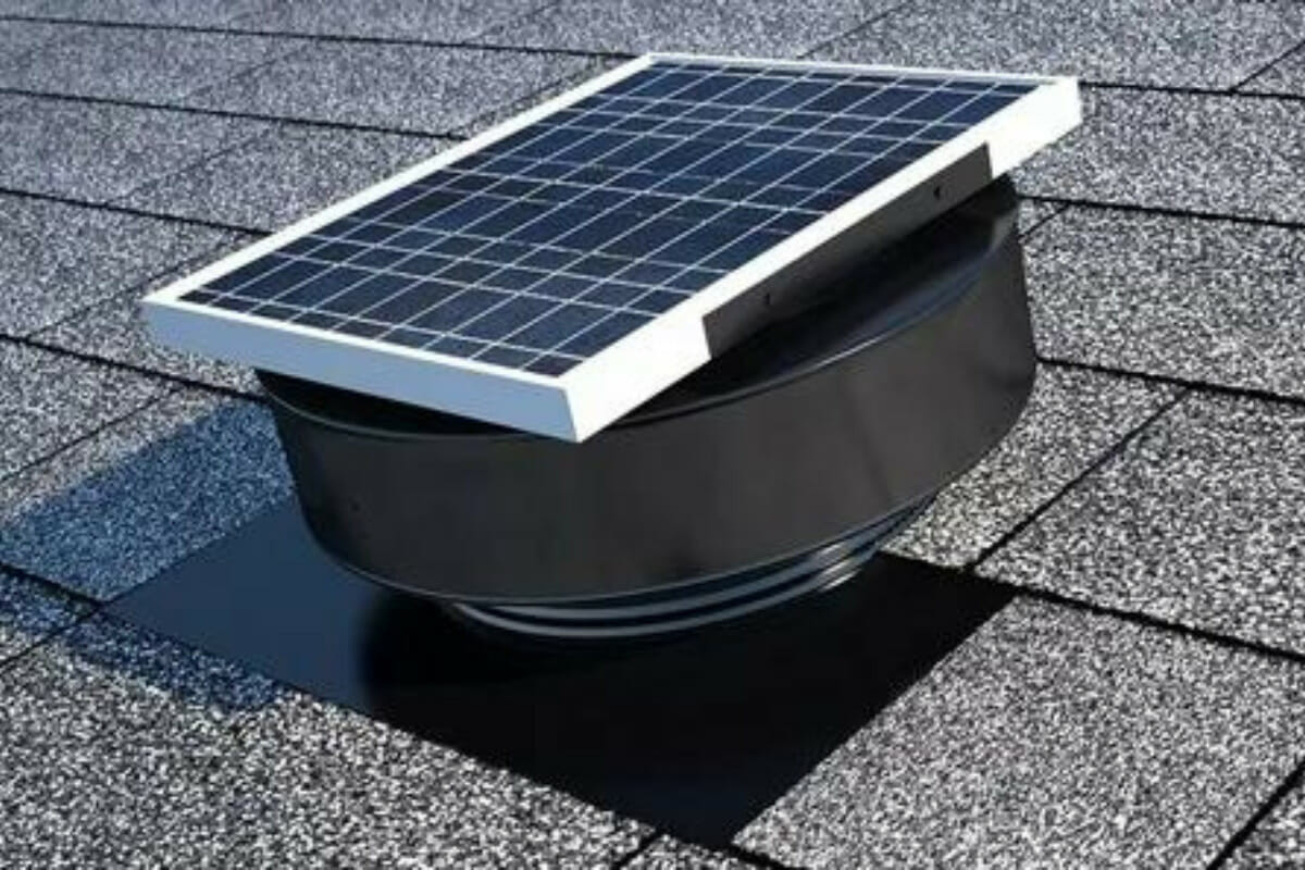 Solar-Powered Roof Vents