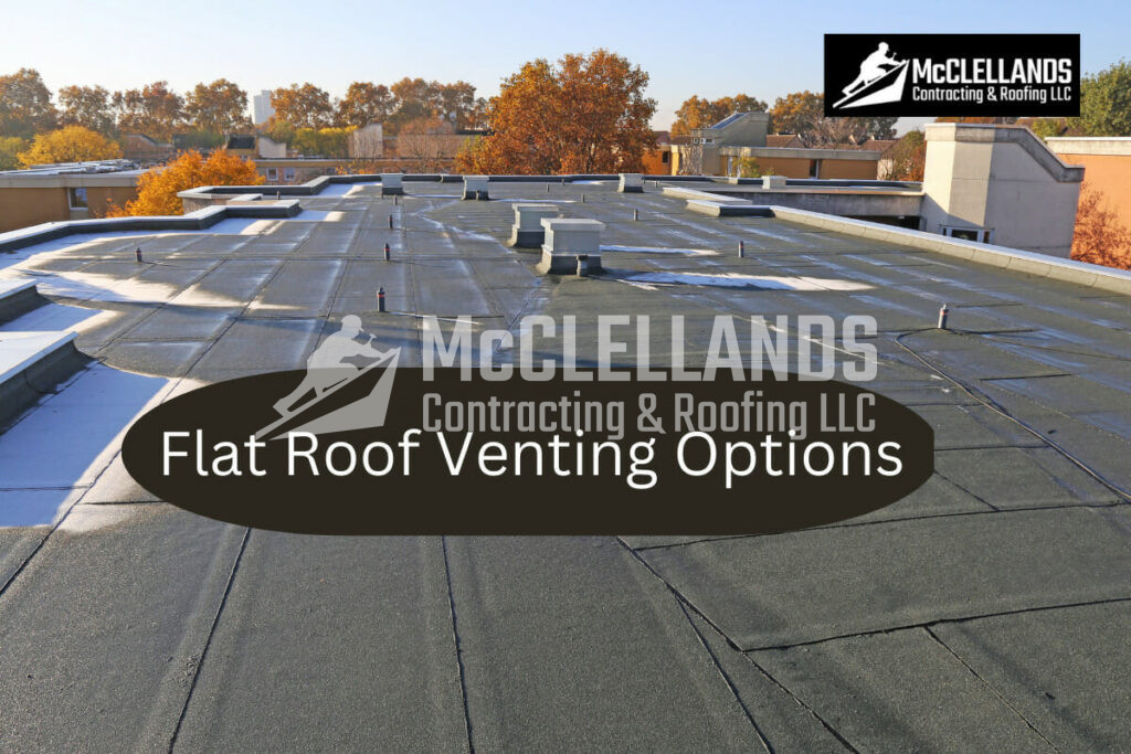 Flat Roof Venting Options