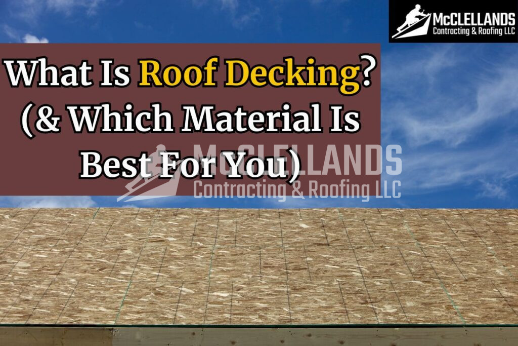 Roof Decking