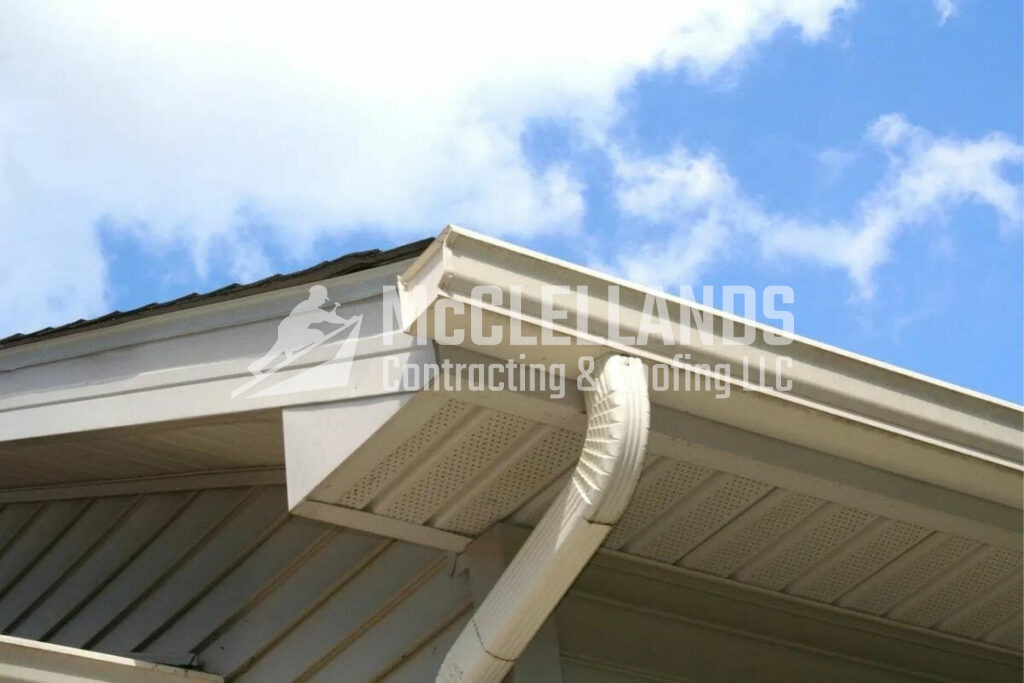 Vinyl Gutters and Downspouts