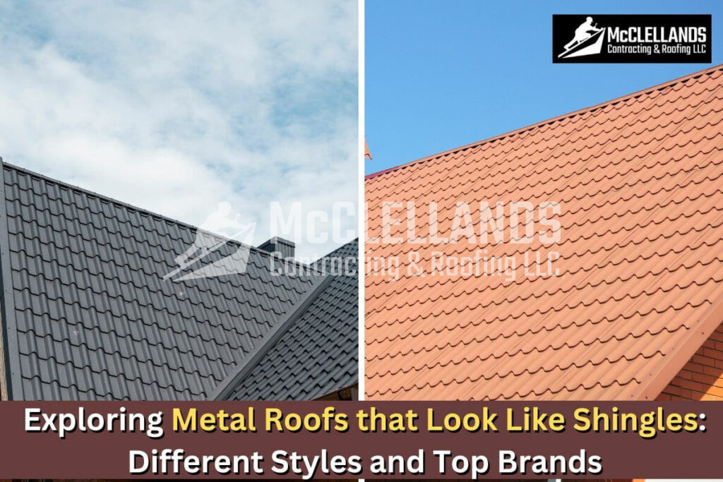 Metal Roofs That Look Like Shingles