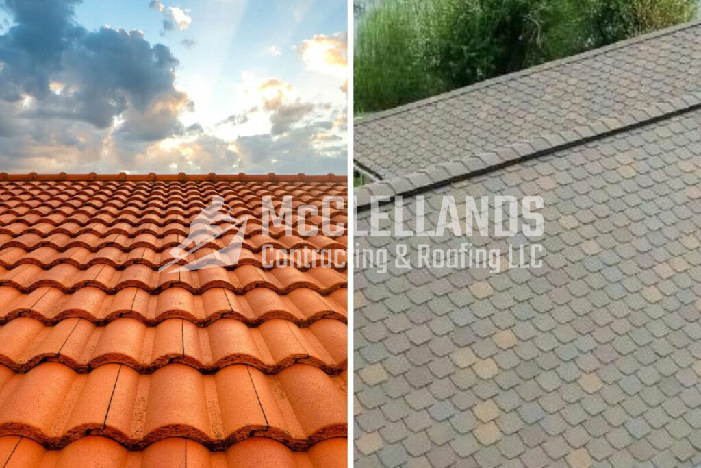 Tile Roofs vs. Composite Shingles