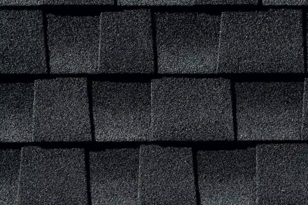 Charcoal gray shingle color