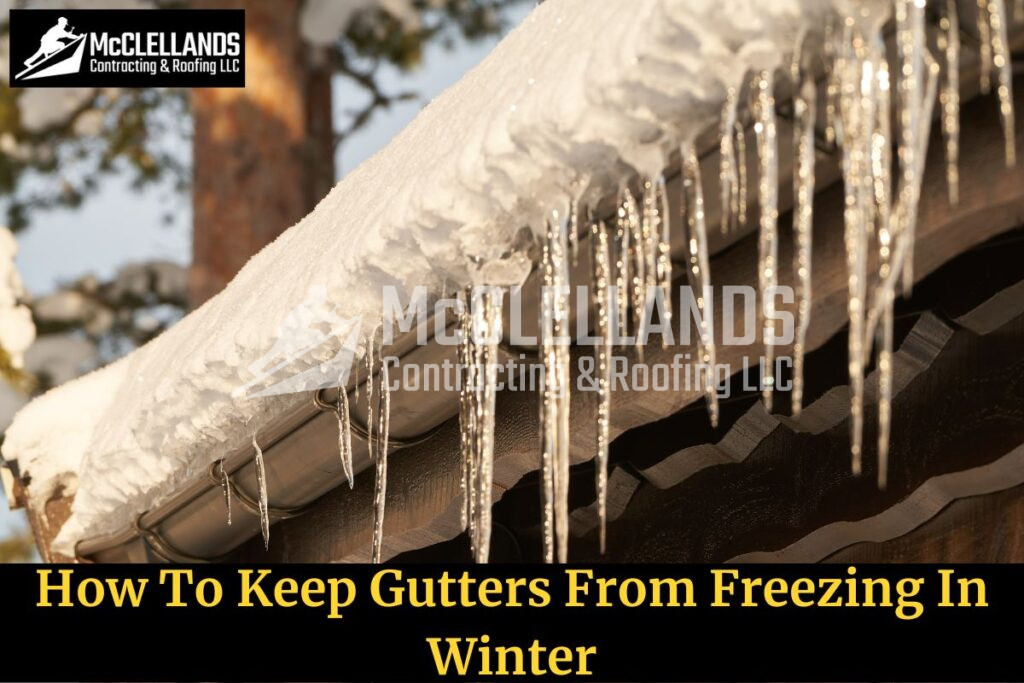 Keep Gutters From Freezing