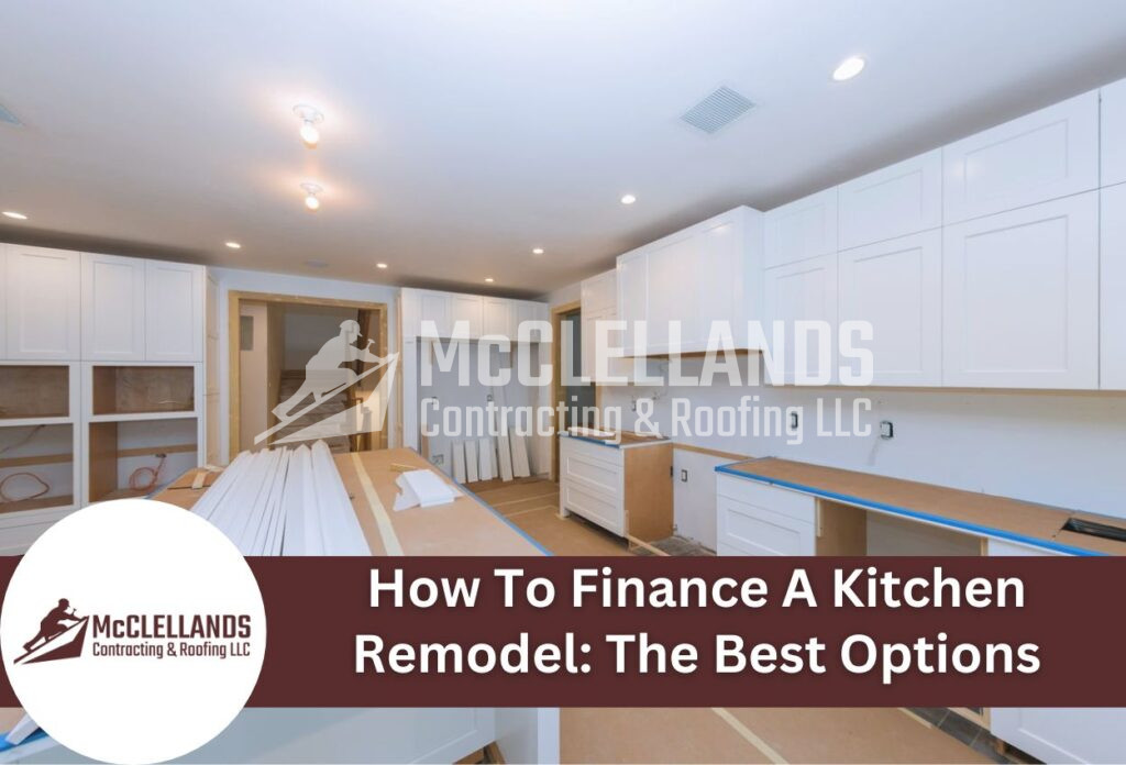 Modern Kitchen Remodel Under Construction With White Cabinets And Countertops