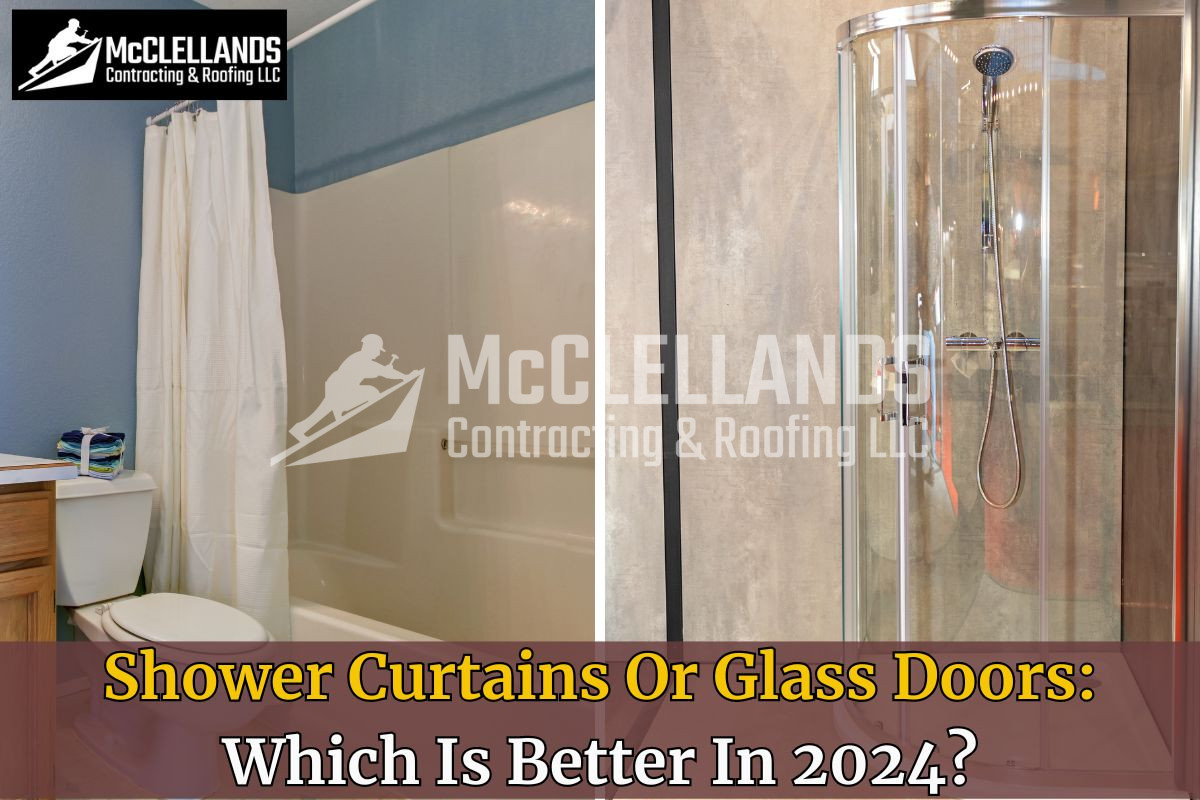 Shower Curtains Or Glass Doors: Which Is Better In 2024?