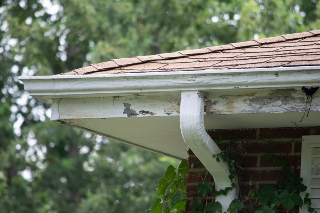 Holes, Cracks, Or Rust Spots On Gutters
