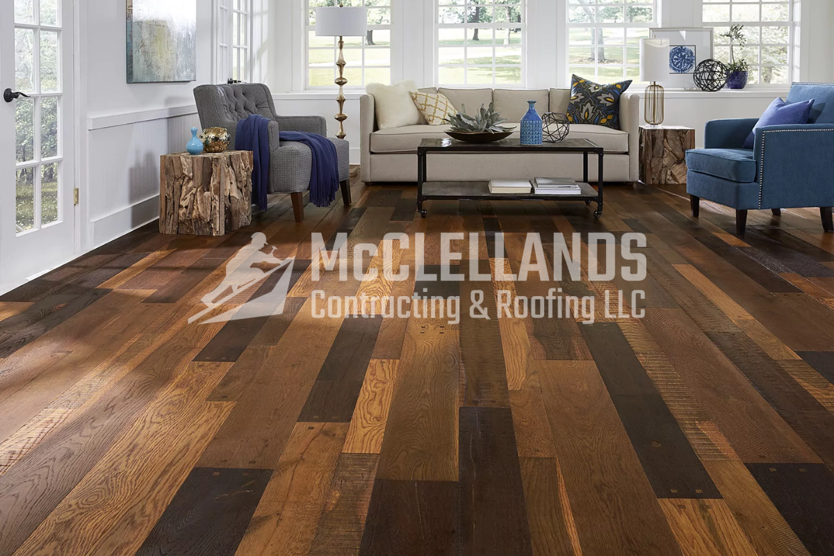 Contrasting Flooring
