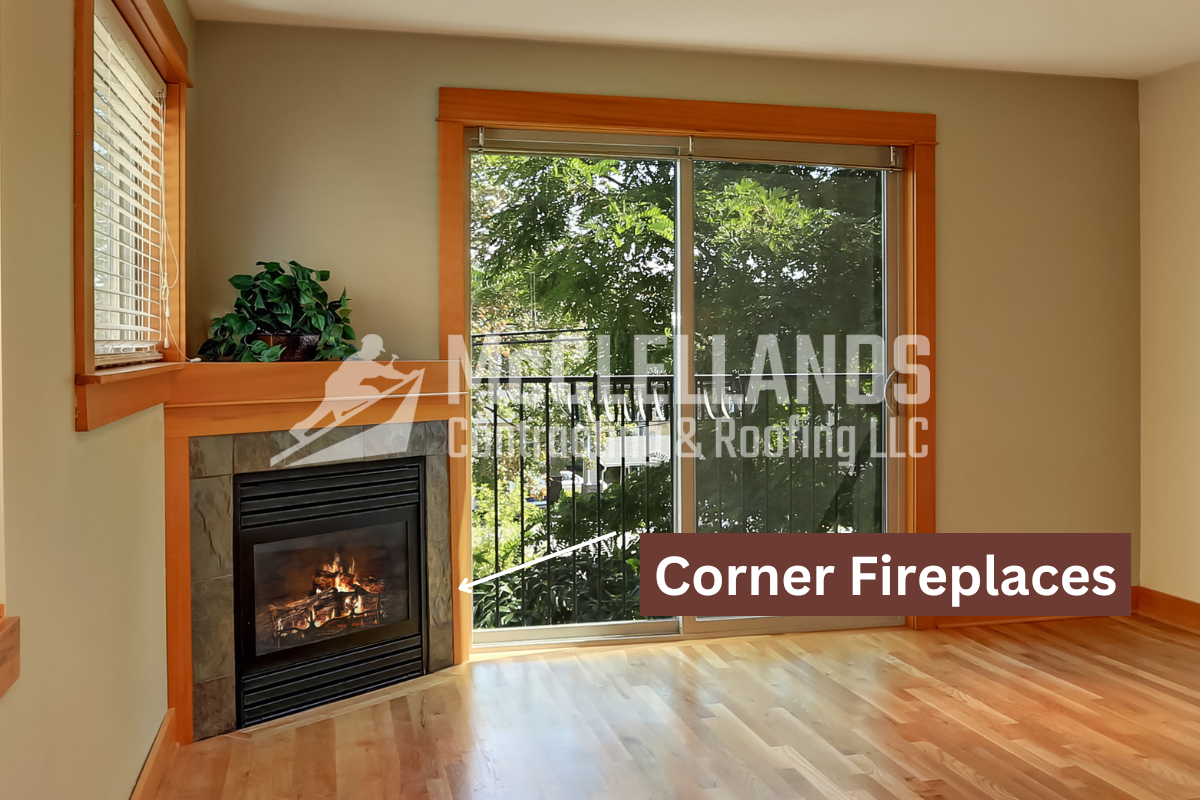 Corner Fireplaces