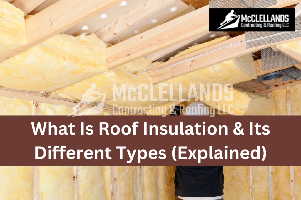 What Is Roof Insulation &Amp; Its Different Types (Explained)