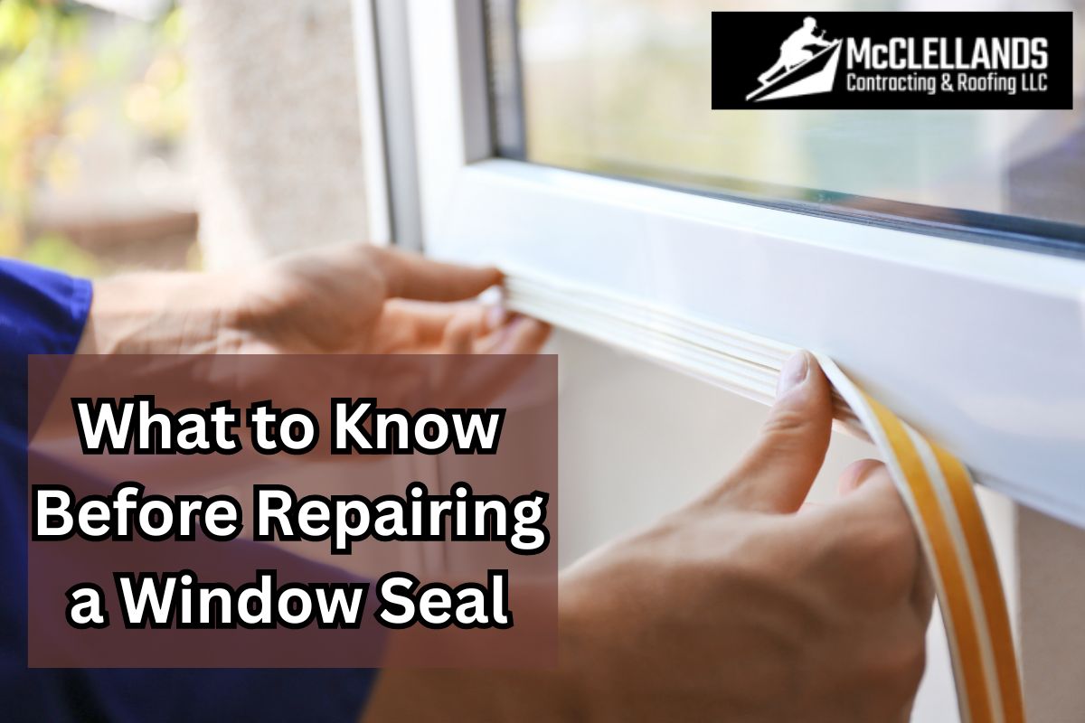What to Know Before Repairing a Window Seal