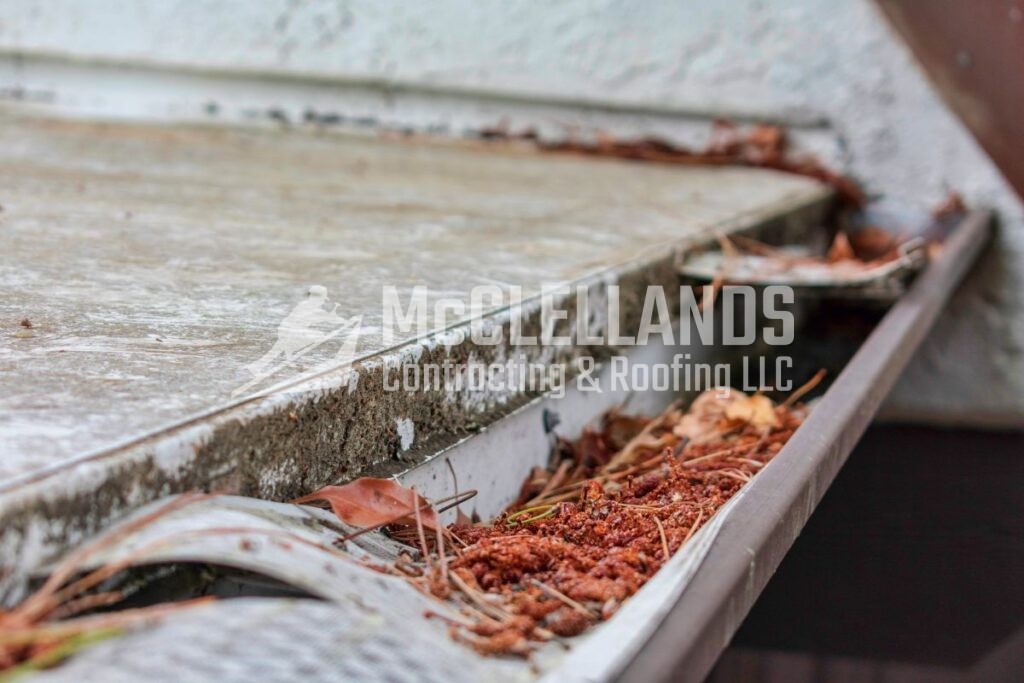 Clogged Gutters 