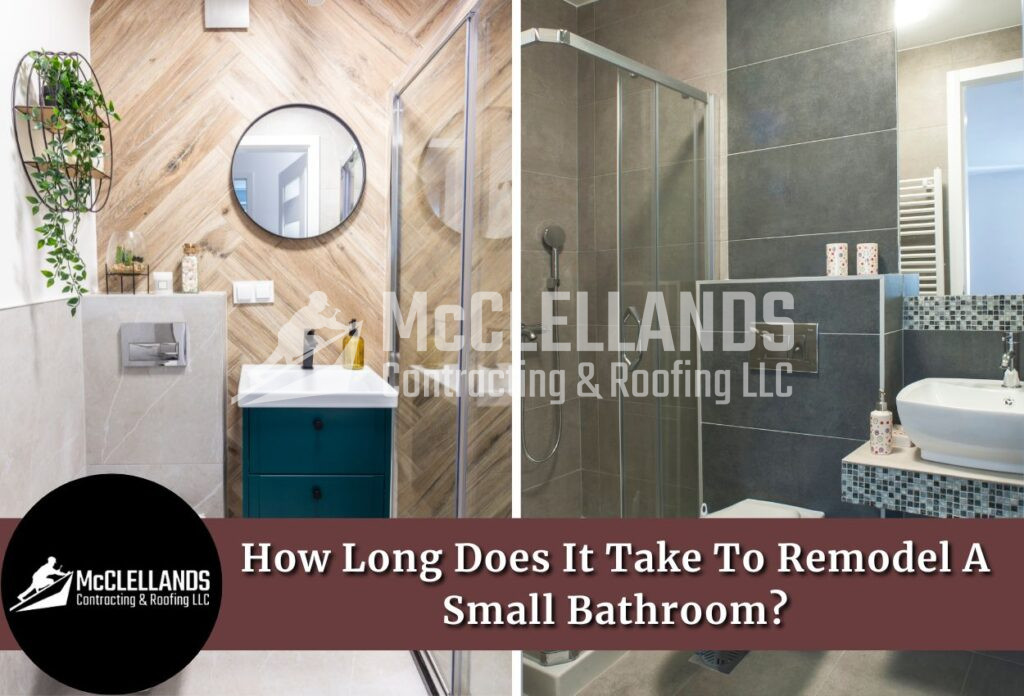 How Long Does It Take To Remodel A Small Bathroom