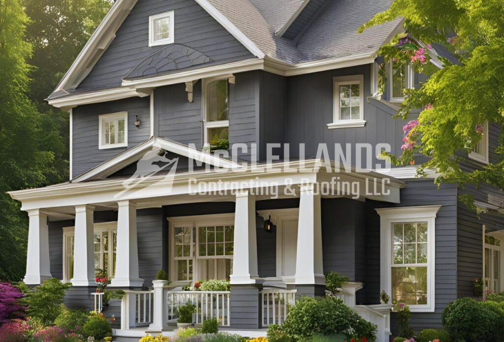 Dark Gray Siding