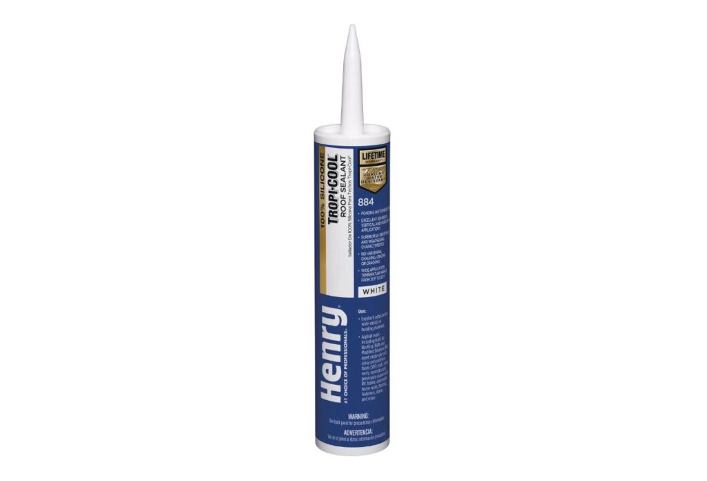 Henry® 884 Tropi-Cool® White Silicone Roof Sealant