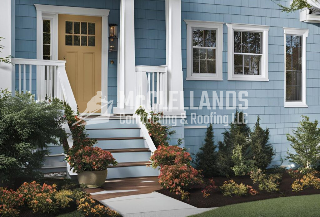 Light Blue Siding