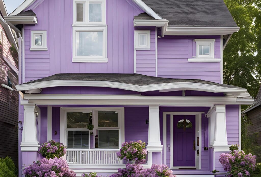 Lilac Siding