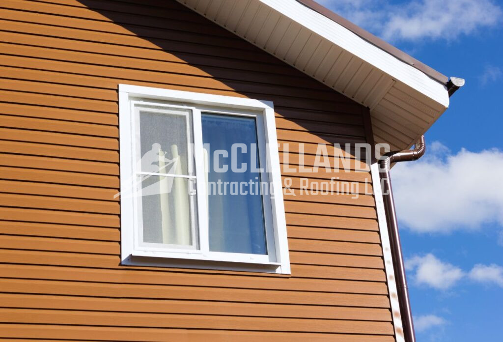 Maple Brown Siding