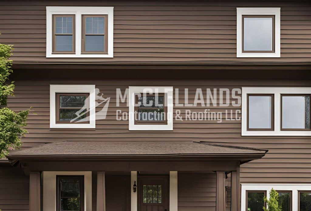 Mocha Brown Siding