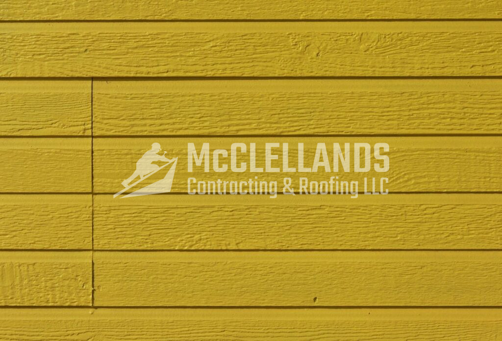 Mustard Yellow Siding