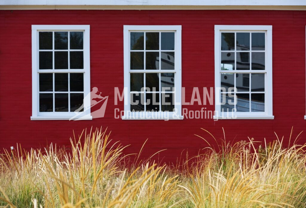 Rustic Red Siding