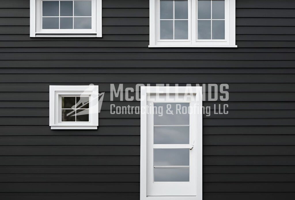 True Black Siding