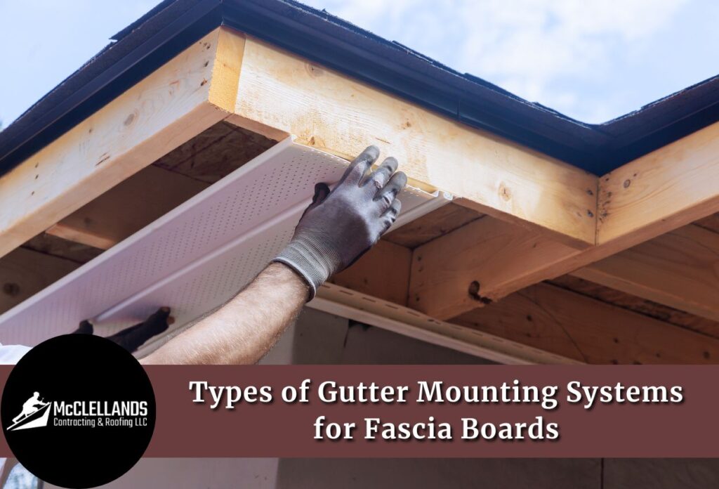 Type Of Gutter Mounting To Fascia
