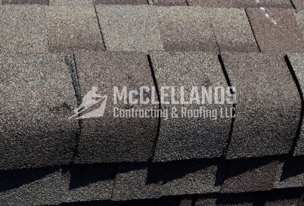 Granule Loss On Roof Shingles