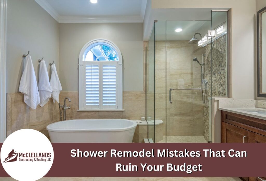Shower Remodel Mistake