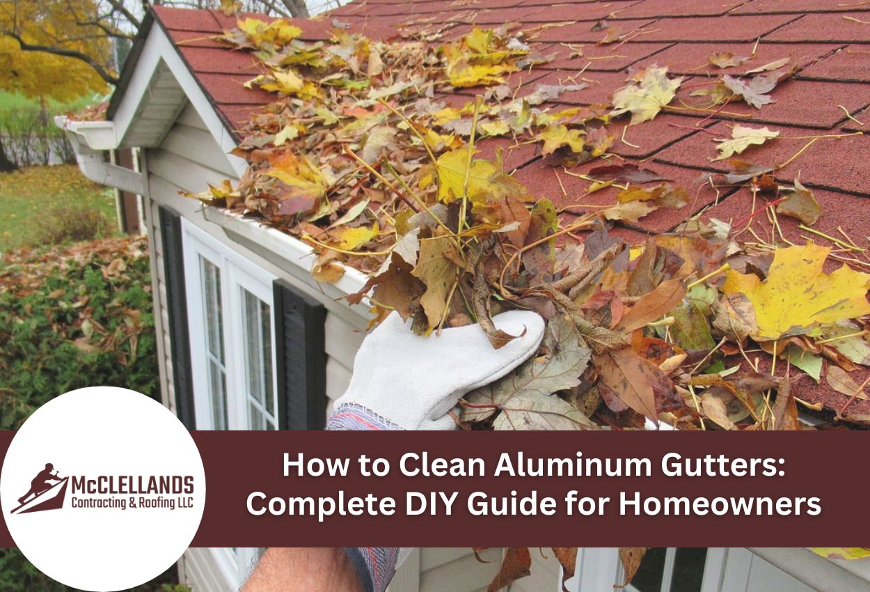 How to Clean Aluminum Gutters: Complete DIY Guide for Homeowners