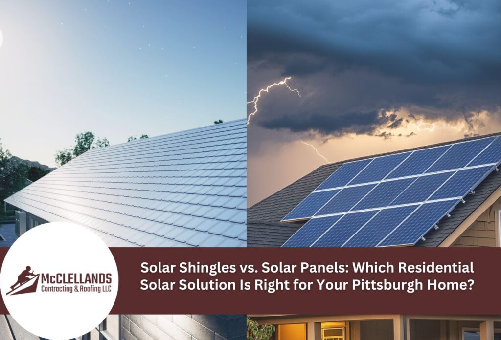 Solar Shingles Vs. Solar Panels: Which Residential Solar Solution Is Right For Your Pittsburgh Home?