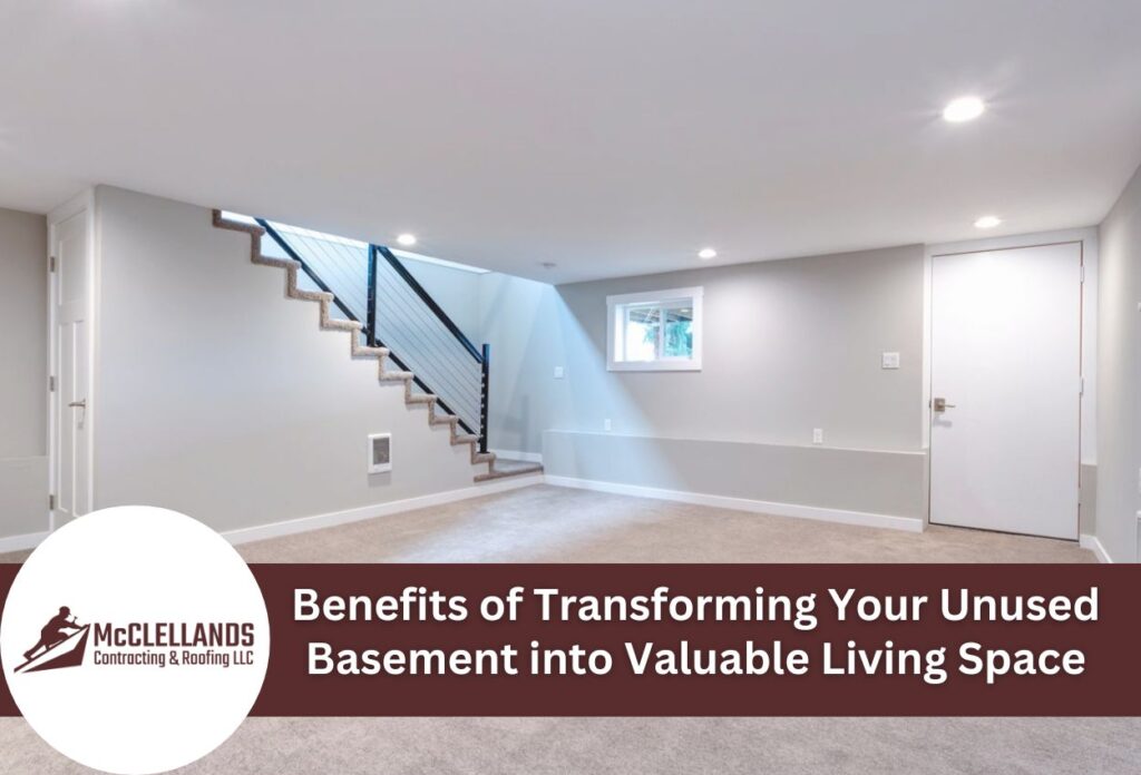 Benefits Of Transforming Your Unused Basement Into Valuable Living Space