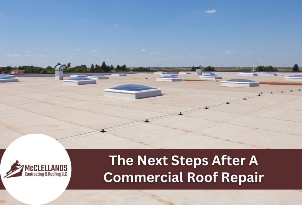 The Next Steps After A Commercial Roof Repair