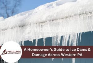 A Homeowner'S Guide To Ice Dames In Western Pa